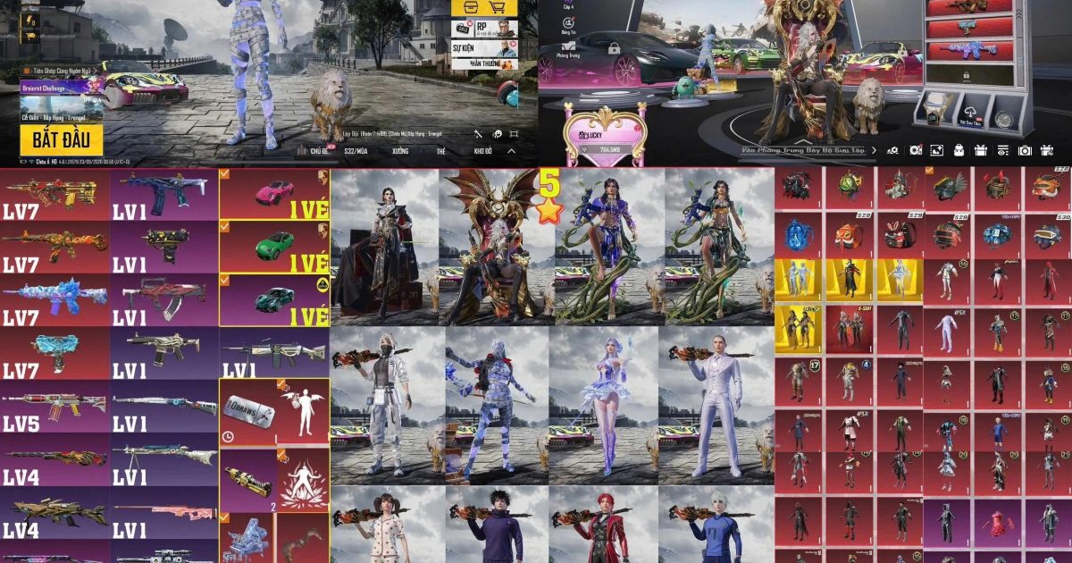 Acc PUBG Mobile mã 65839 - ảnh chính