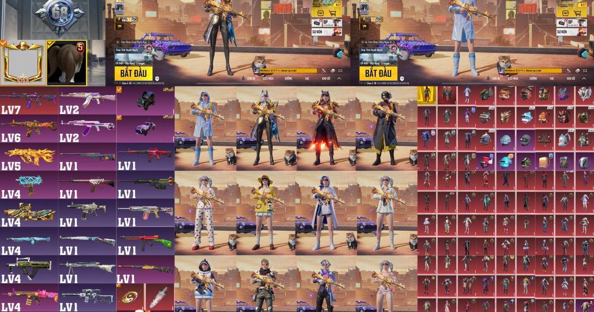 Acc PUBG Mobile mã 65841 - ảnh chính