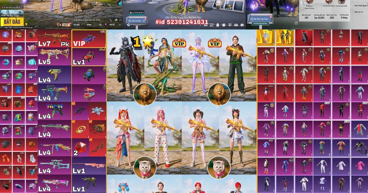 Acc PUBG Mobile mã 65914 - ảnh chính