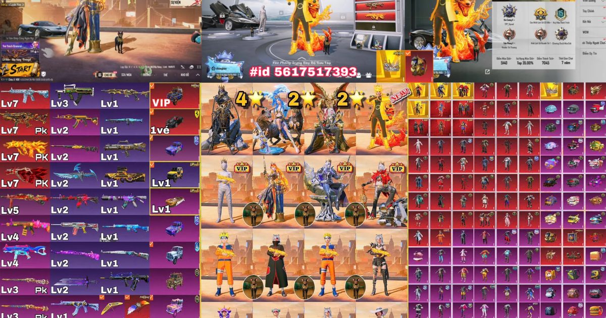 Acc PUBG Mobile mã 65926 - ảnh chính