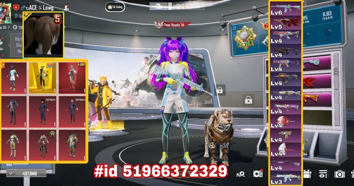 Acc PUBG Mobile mã 66067 - ảnh chính