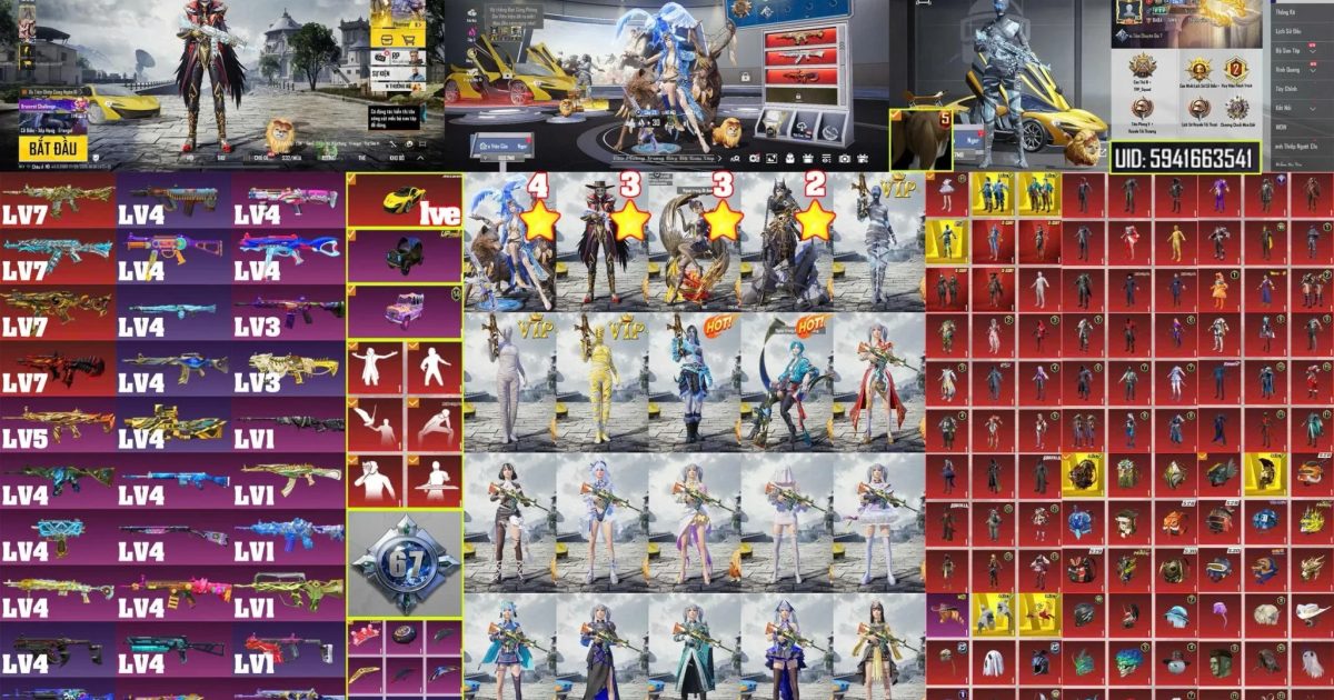 Acc PUBG Mobile mã 66079 - ảnh chính