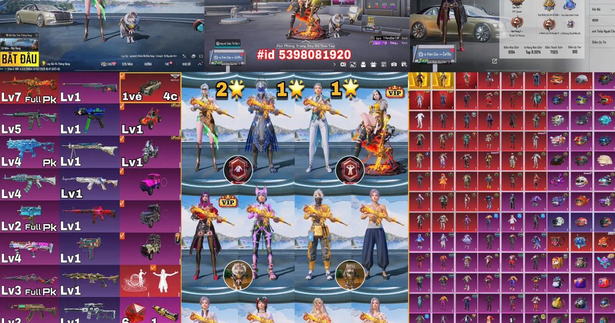 Acc PUBG Mobile mã 66493 - ảnh chính