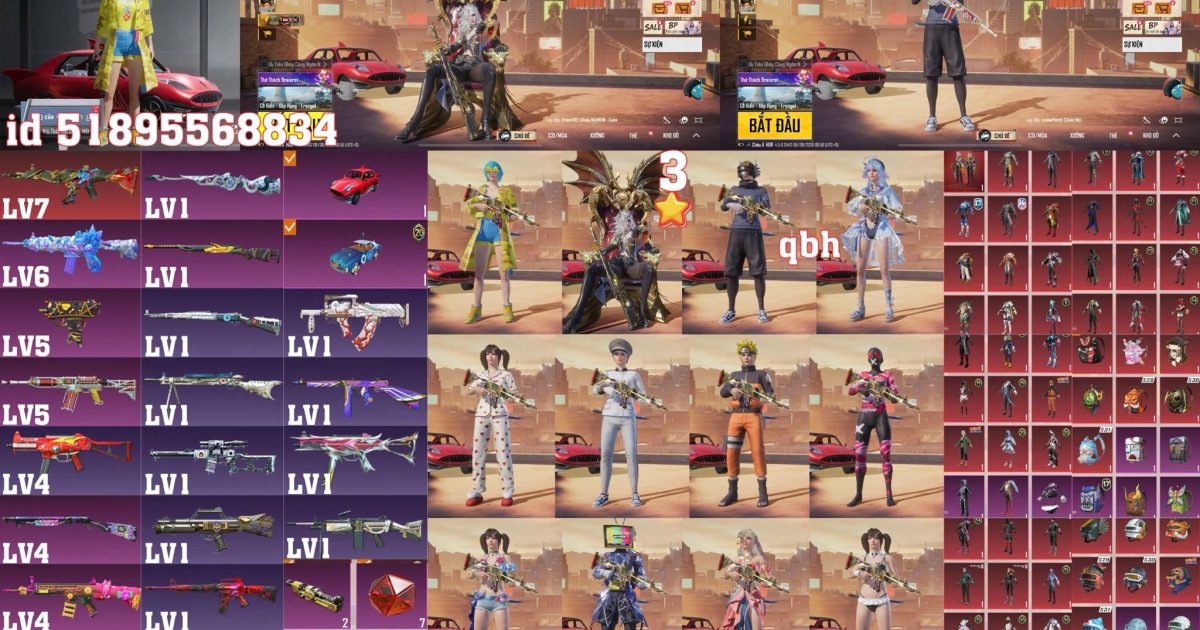 Acc PUBG Mobile mã 66495 - ảnh chính