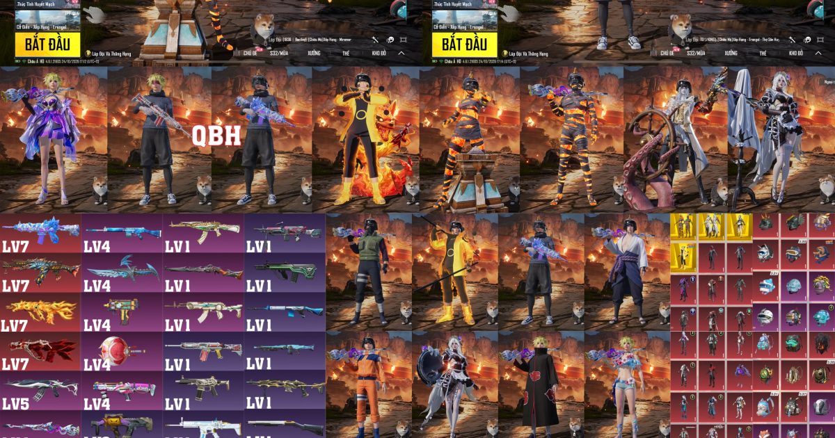 Acc PUBG Mobile mã 66500 - ảnh chính
