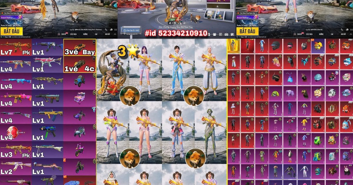 Acc PUBG Mobile mã 66523 - ảnh chính