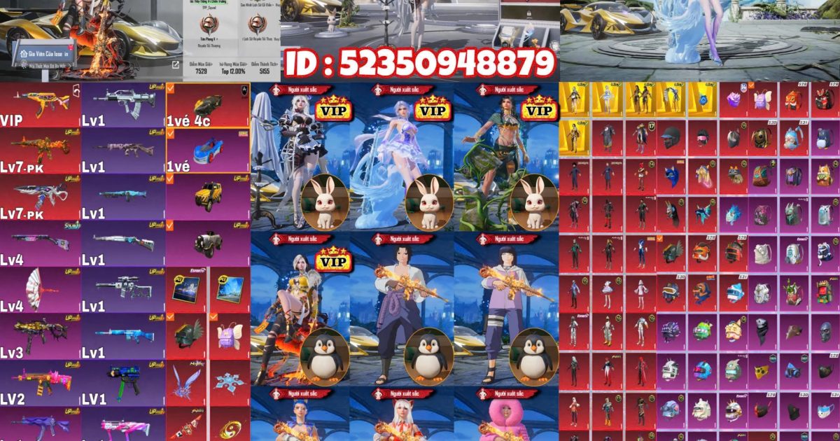 Acc PUBG Mobile mã 66558 - ảnh chính