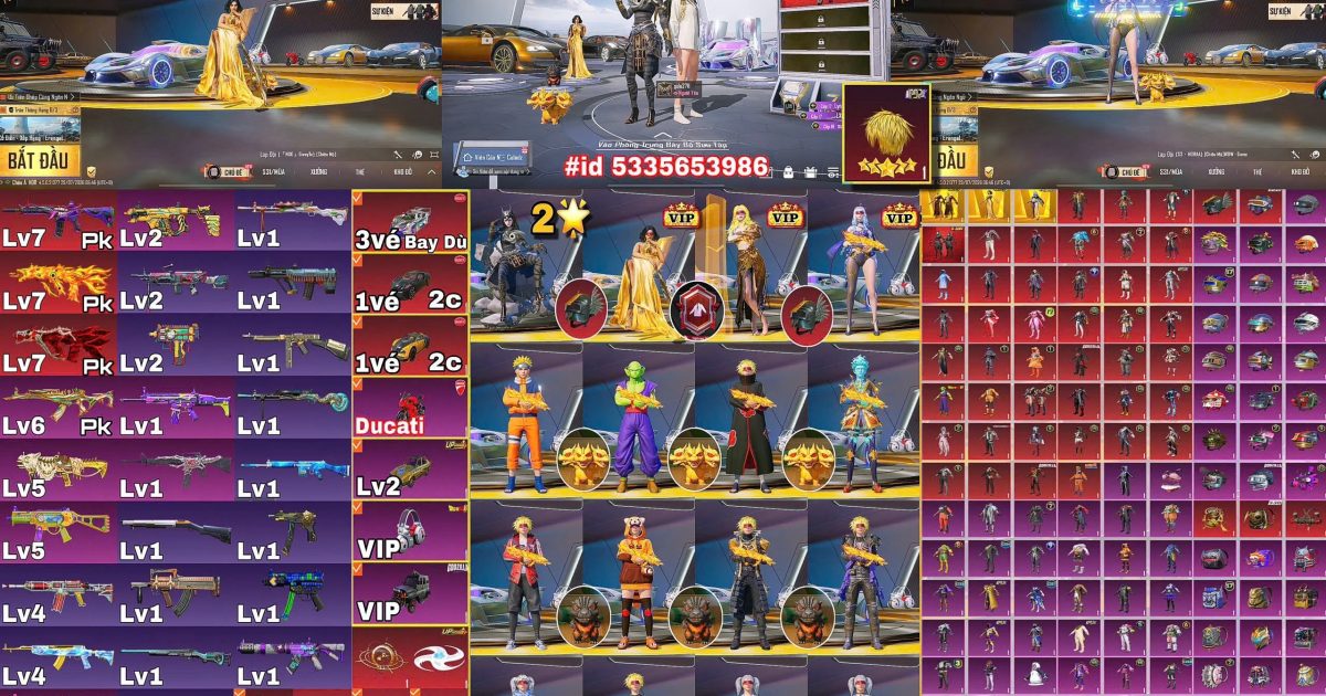 Acc PUBG Mobile mã 66574 - ảnh chính