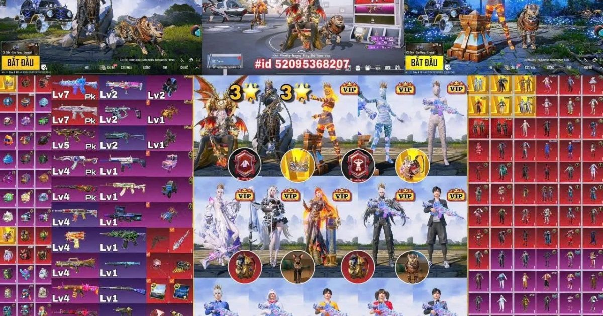 Acc PUBG Mobile mã 66577 - ảnh chính