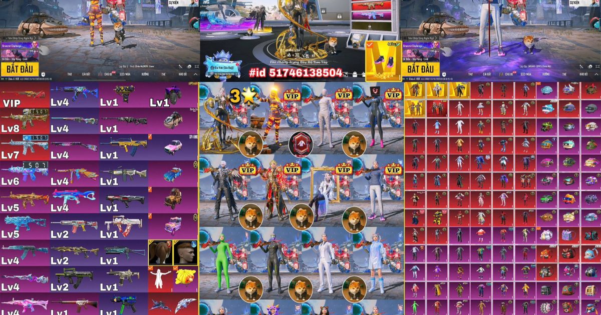 Acc PUBG Mobile mã 66584 - ảnh chính