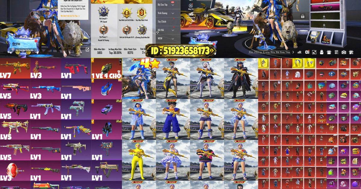 Acc PUBG Mobile mã 66723 - ảnh chính