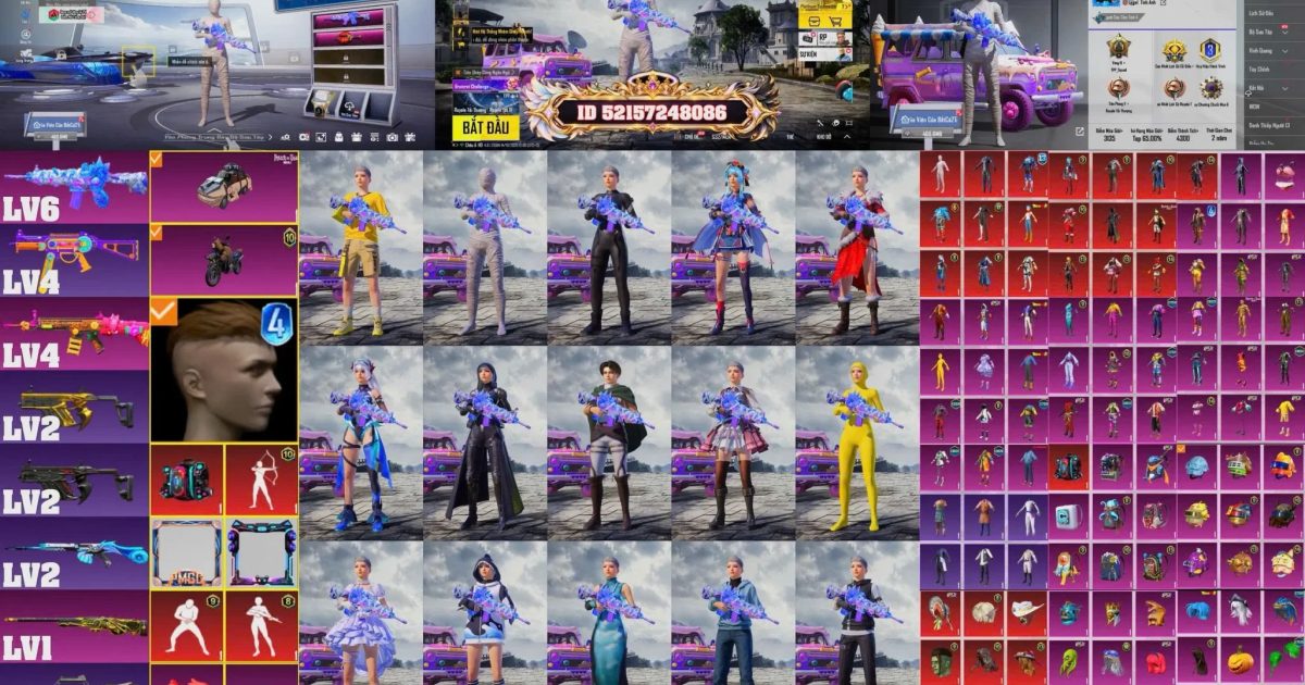 Acc PUBG Mobile mã 66890 - ảnh chính