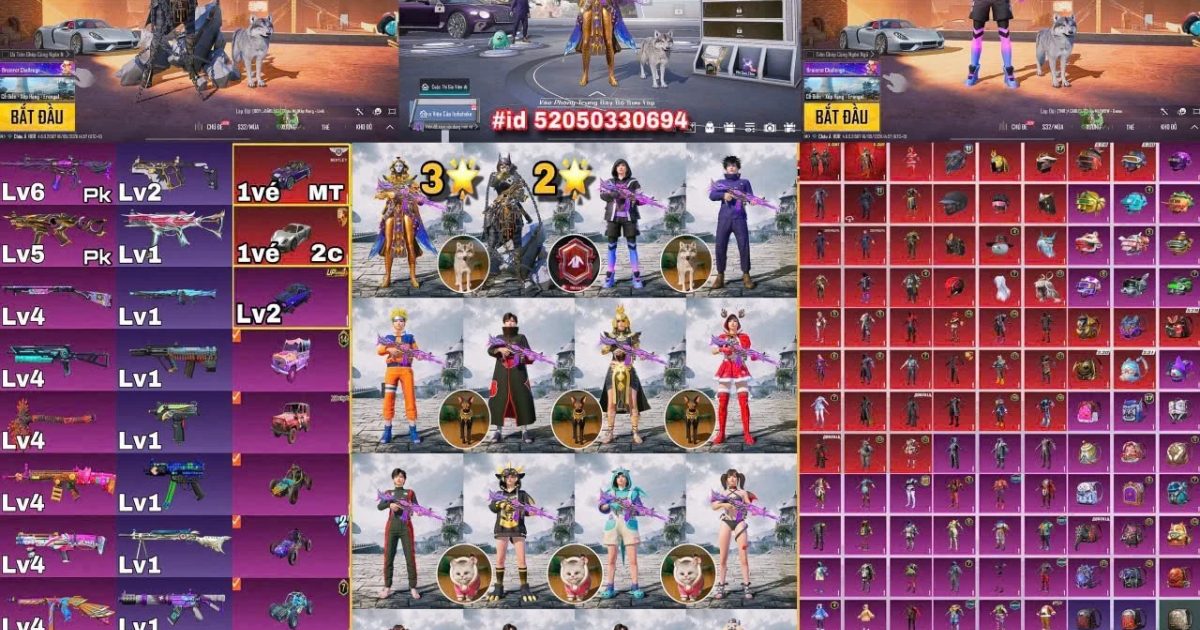 Acc PUBG Mobile mã 66950 - ảnh chính
