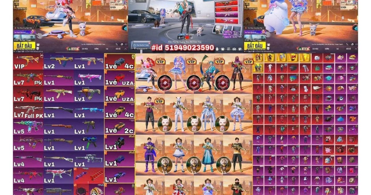 Acc PUBG Mobile mã 66990 - ảnh chính
