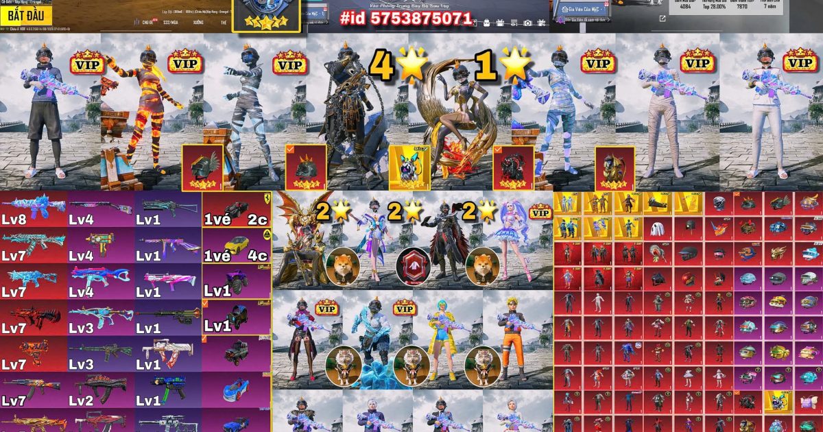 Acc PUBG Mobile mã 67095 - ảnh chính