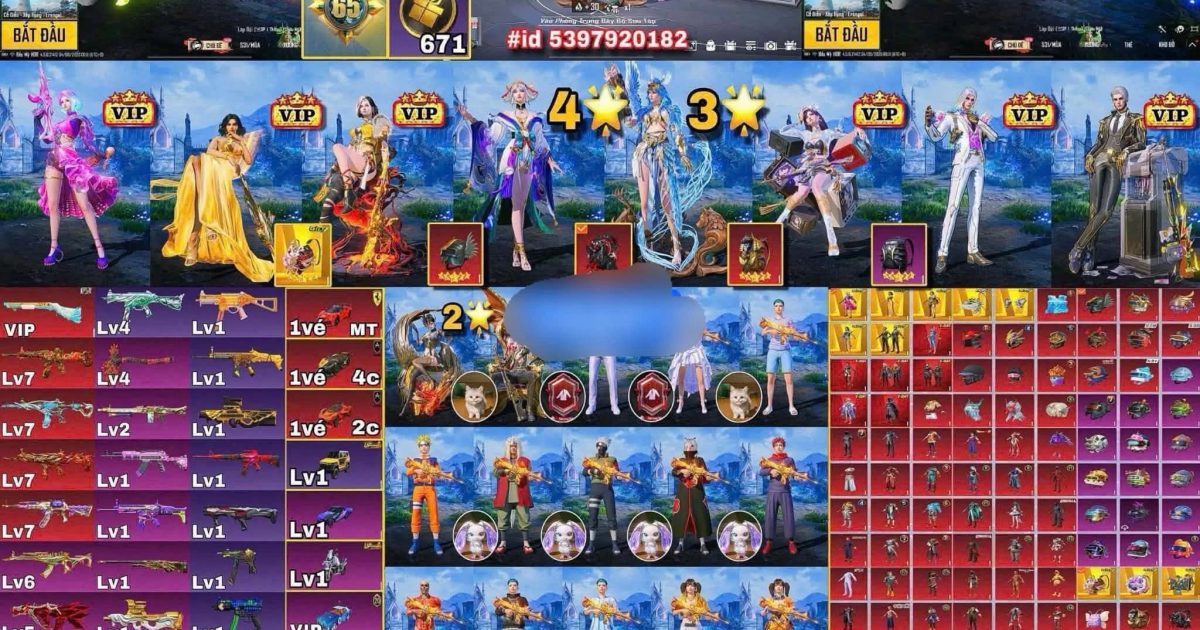 Acc PUBG Mobile mã 67155 - ảnh chính