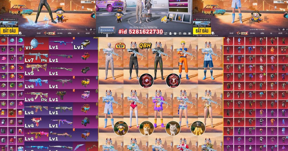 Acc PUBG Mobile mã 67158 - ảnh chính
