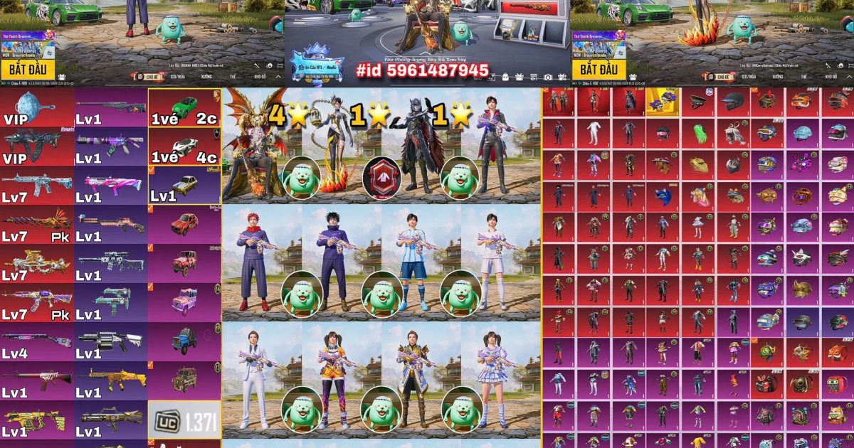 Acc PUBG Mobile mã 67164 - ảnh chính