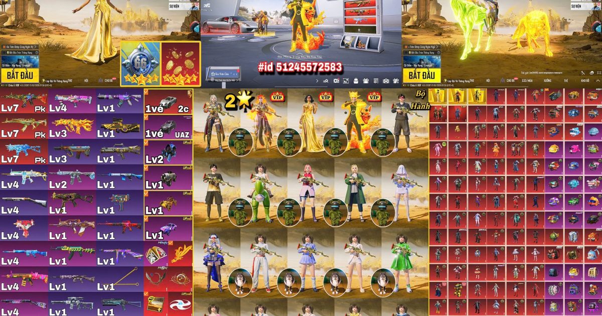 Acc PUBG Mobile mã 67287 - ảnh chính