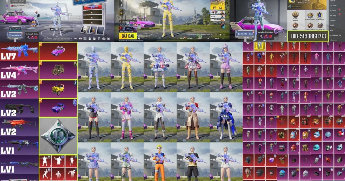 Acc PUBG Mobile mã 67299 - ảnh chính