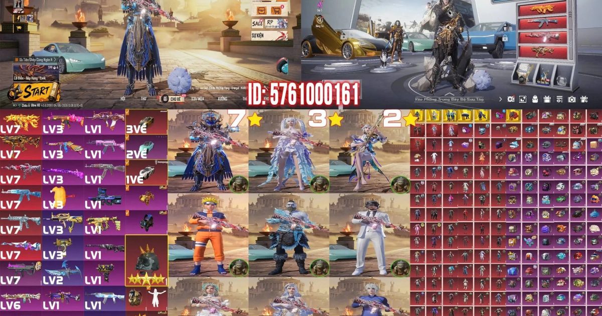 Acc PUBG Mobile mã 67415 - ảnh chính