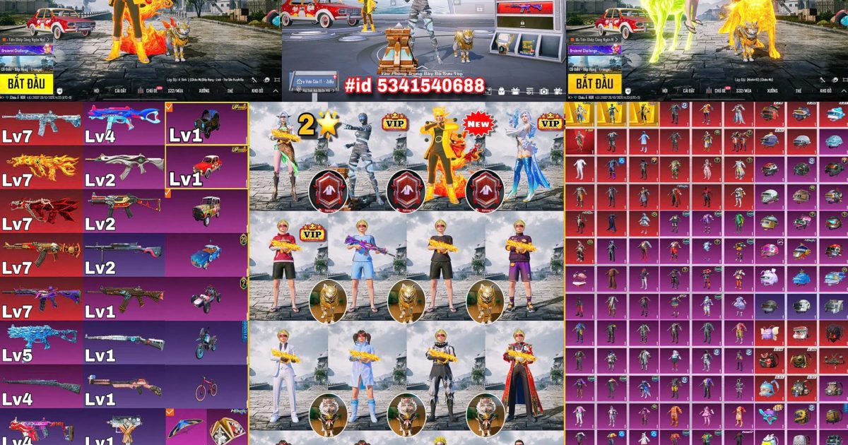 Acc PUBG Mobile mã 67698 - ảnh chính