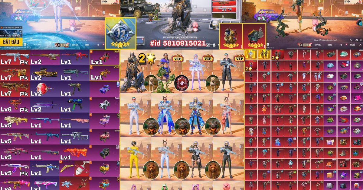 Acc PUBG Mobile mã 67749 - ảnh chính