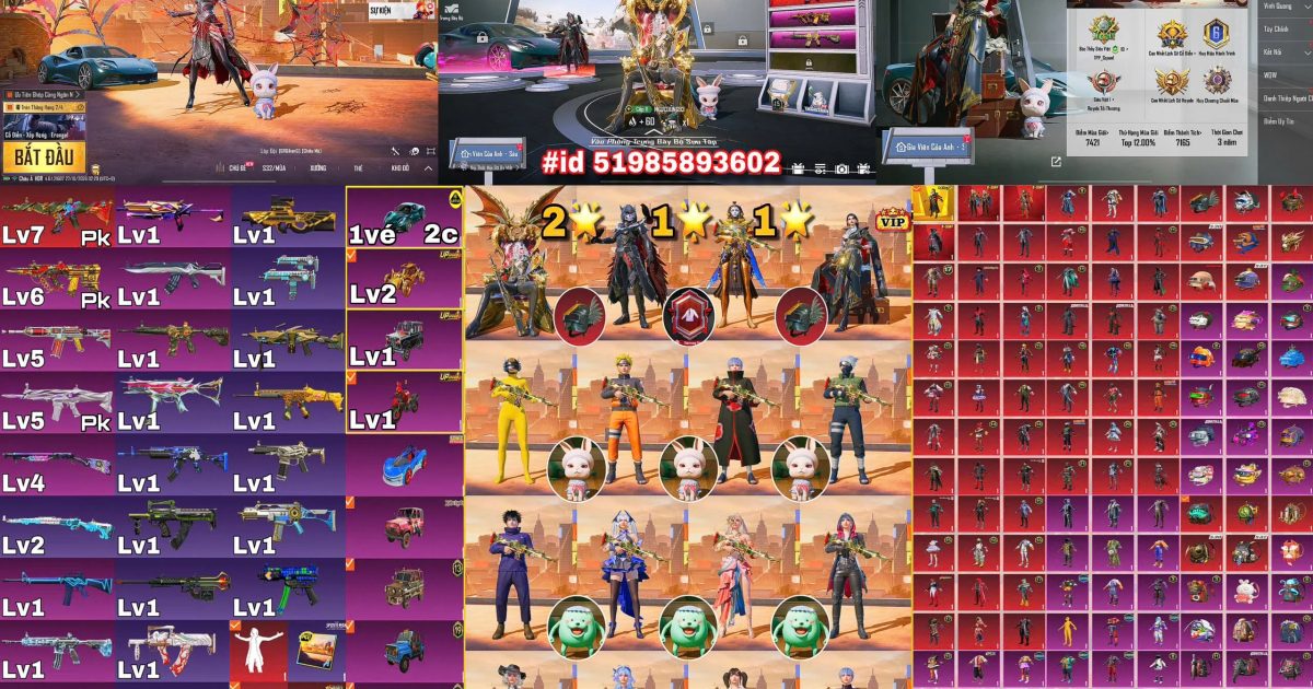 Acc PUBG Mobile mã 67988 - ảnh chính