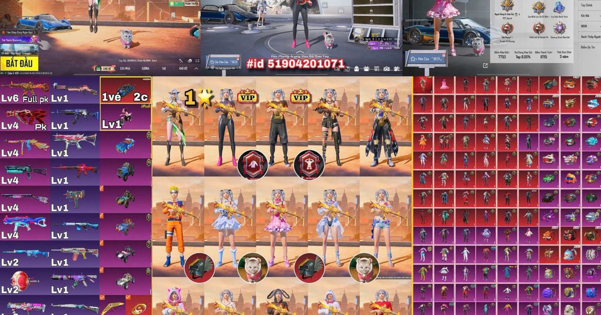 Acc PUBG Mobile mã 67990 - ảnh chính