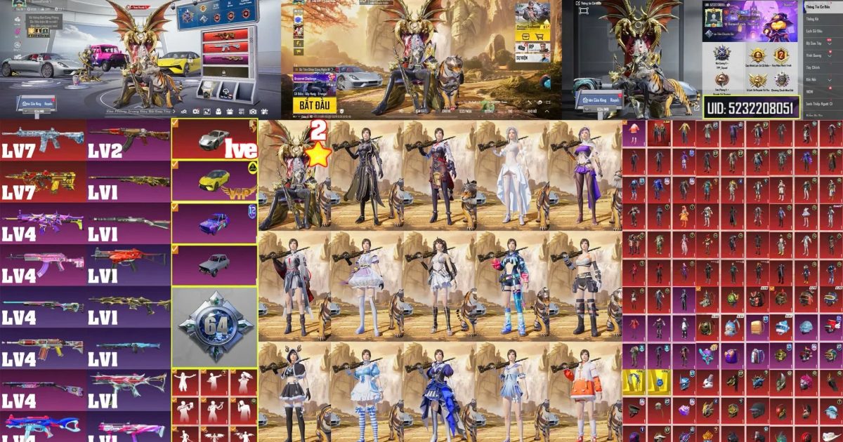Acc PUBG Mobile mã 68035 - ảnh chính