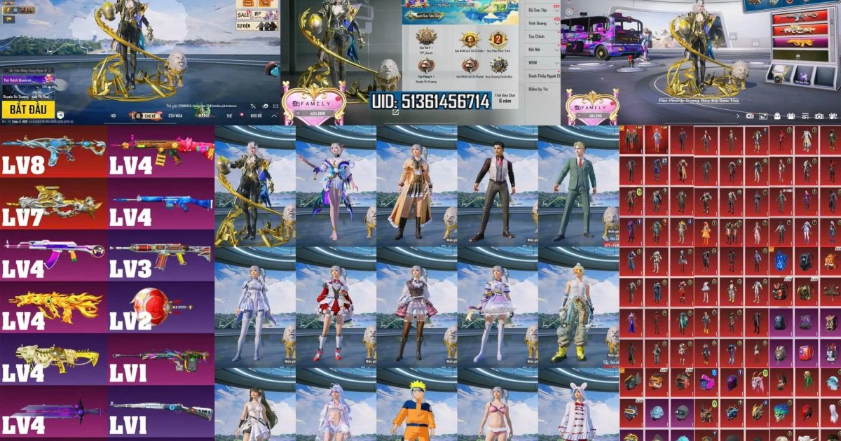 Acc PUBG Mobile mã 68055 - ảnh chính