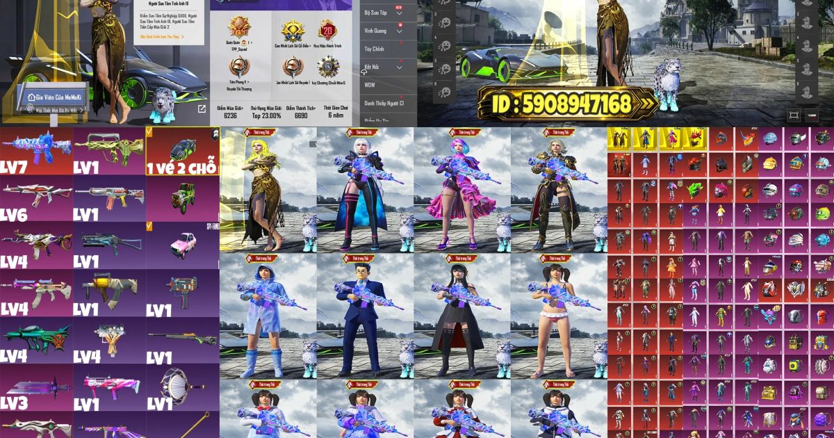 Acc PUBG Mobile mã 68087 - ảnh chính