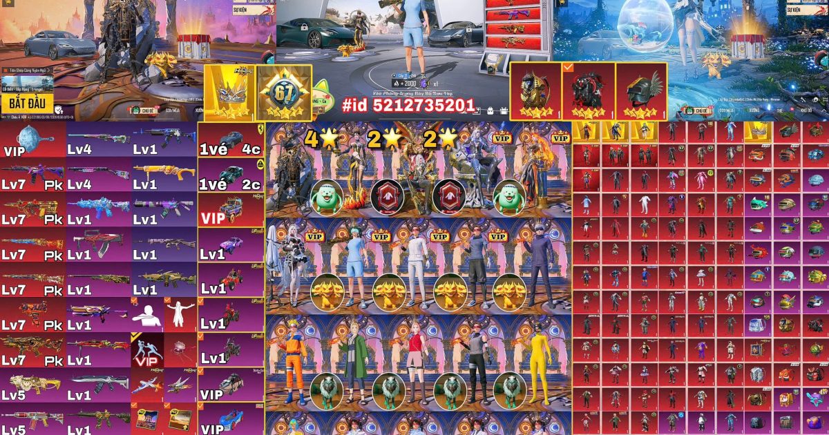 Acc PUBG Mobile mã 68106 - ảnh chính