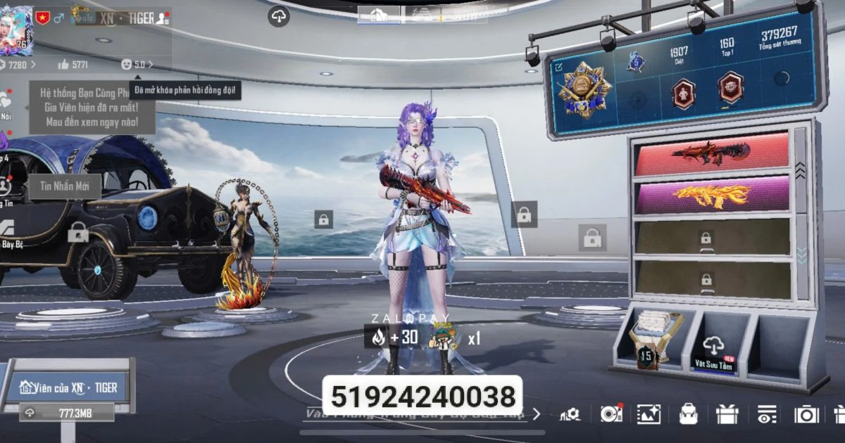 Acc PUBG Mobile mã 68135 - ảnh chính