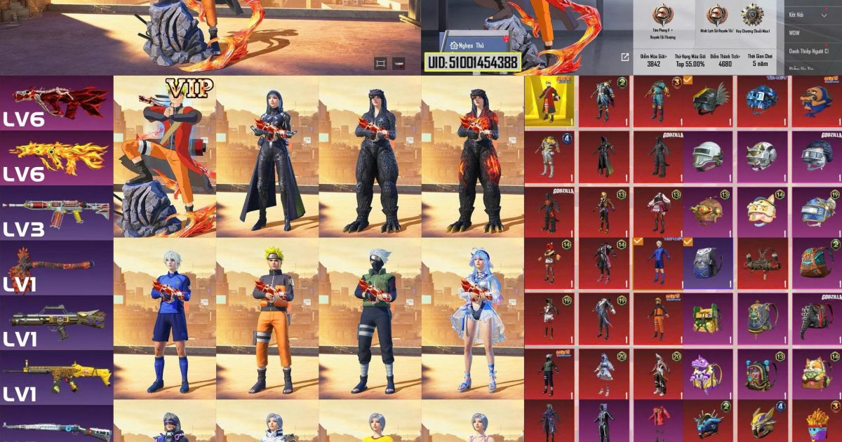Acc PUBG Mobile mã 68175 - ảnh chính