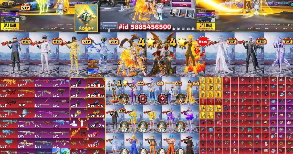 Acc PUBG Mobile mã 68222 - ảnh chính