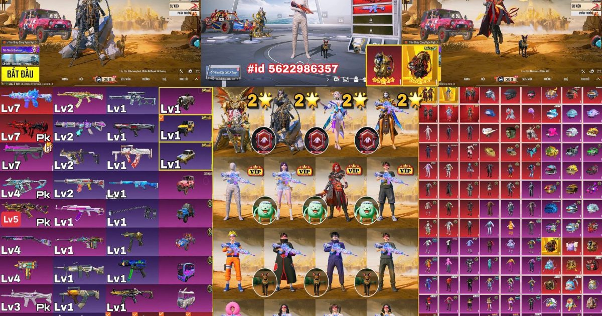 Acc PUBG Mobile mã 68245 - ảnh chính