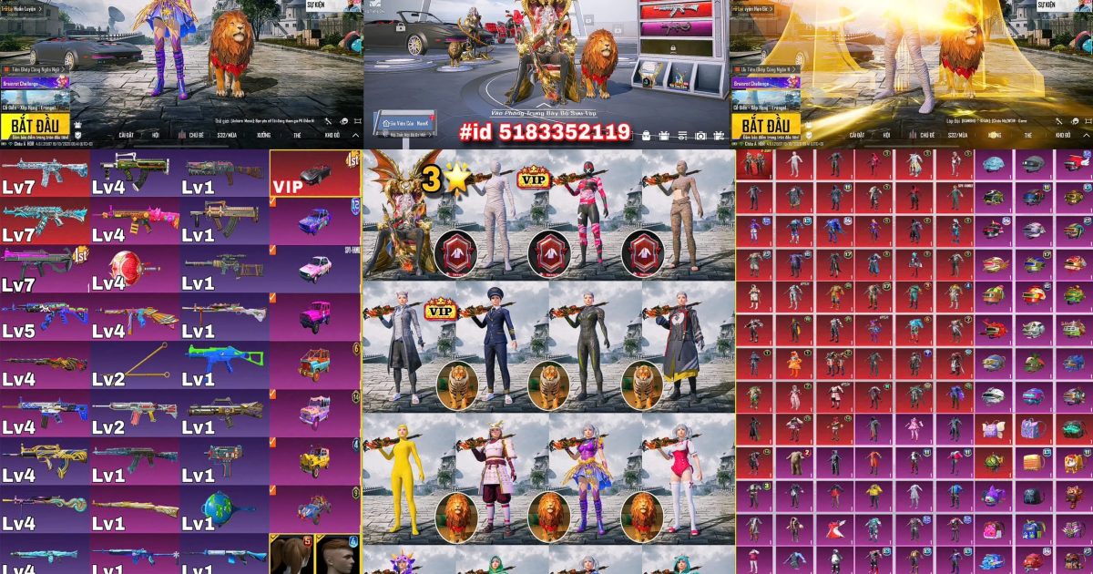 Acc PUBG Mobile mã 68312 - ảnh chính