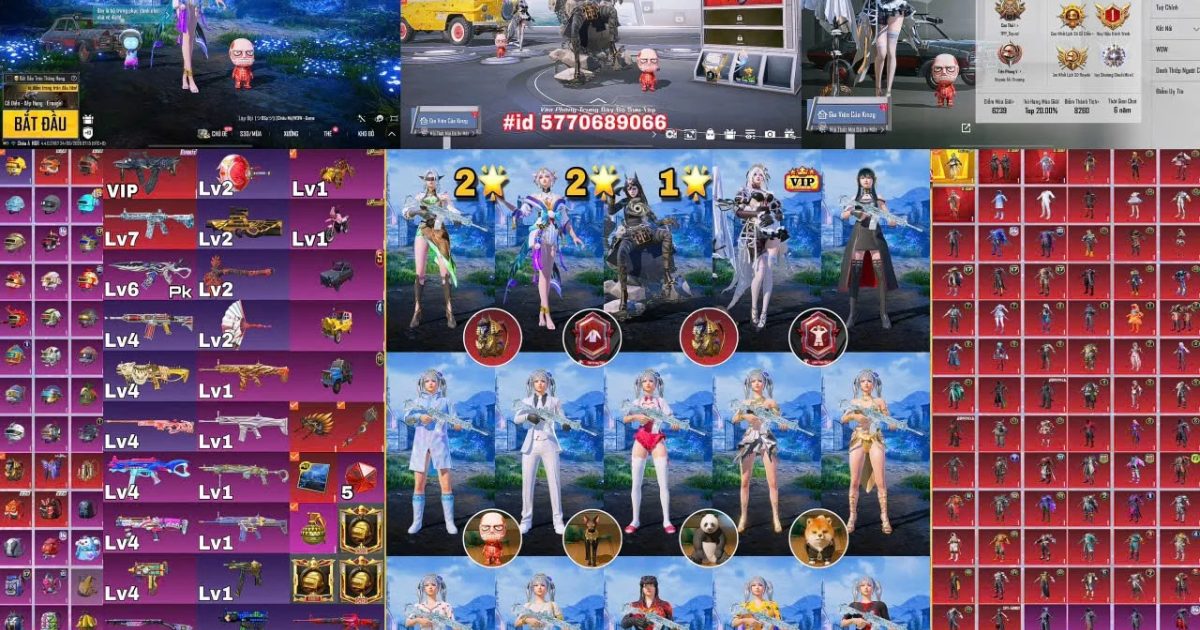 Acc PUBG Mobile mã 68350 - ảnh chính