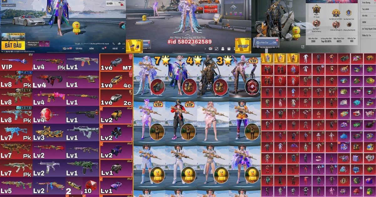 Acc PUBG Mobile mã 68371 - ảnh chính