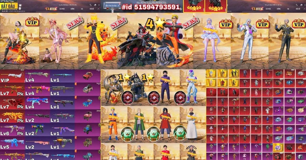 Acc PUBG Mobile mã 68401 - ảnh chính