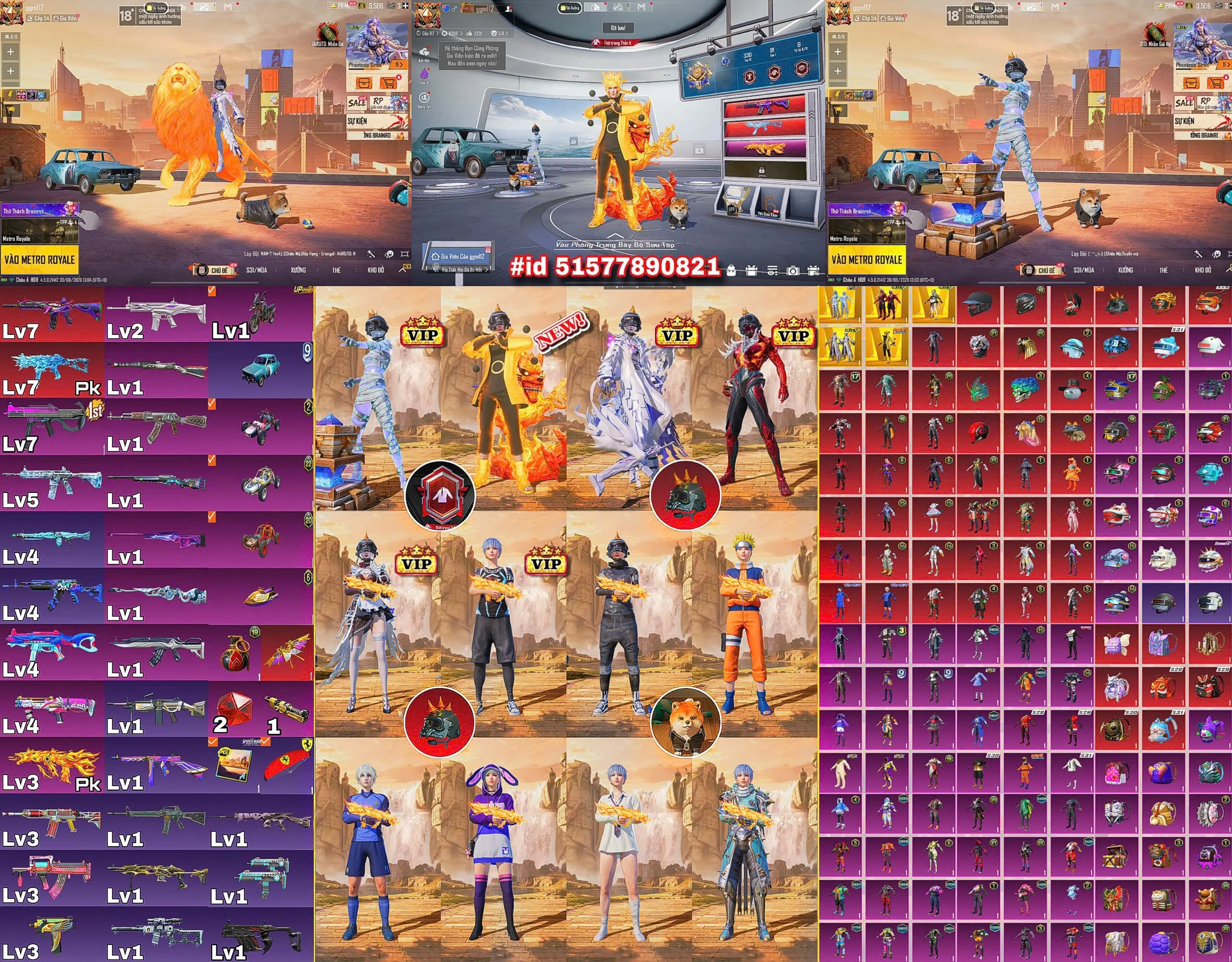 Acc PUBG Mobile mã 67971 - ảnh chính