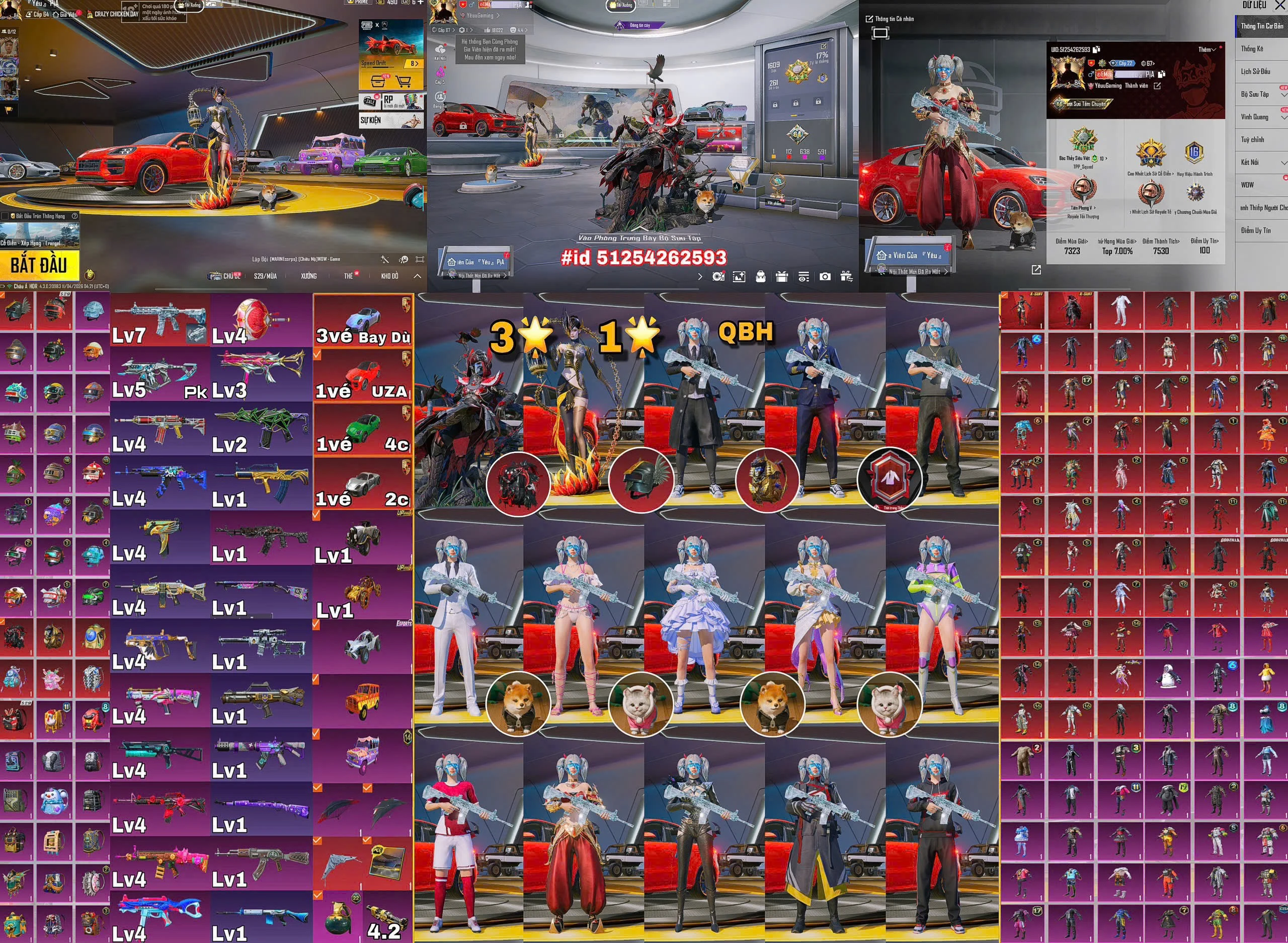 Acc PUBG Mobile mã 62943 - ảnh chính