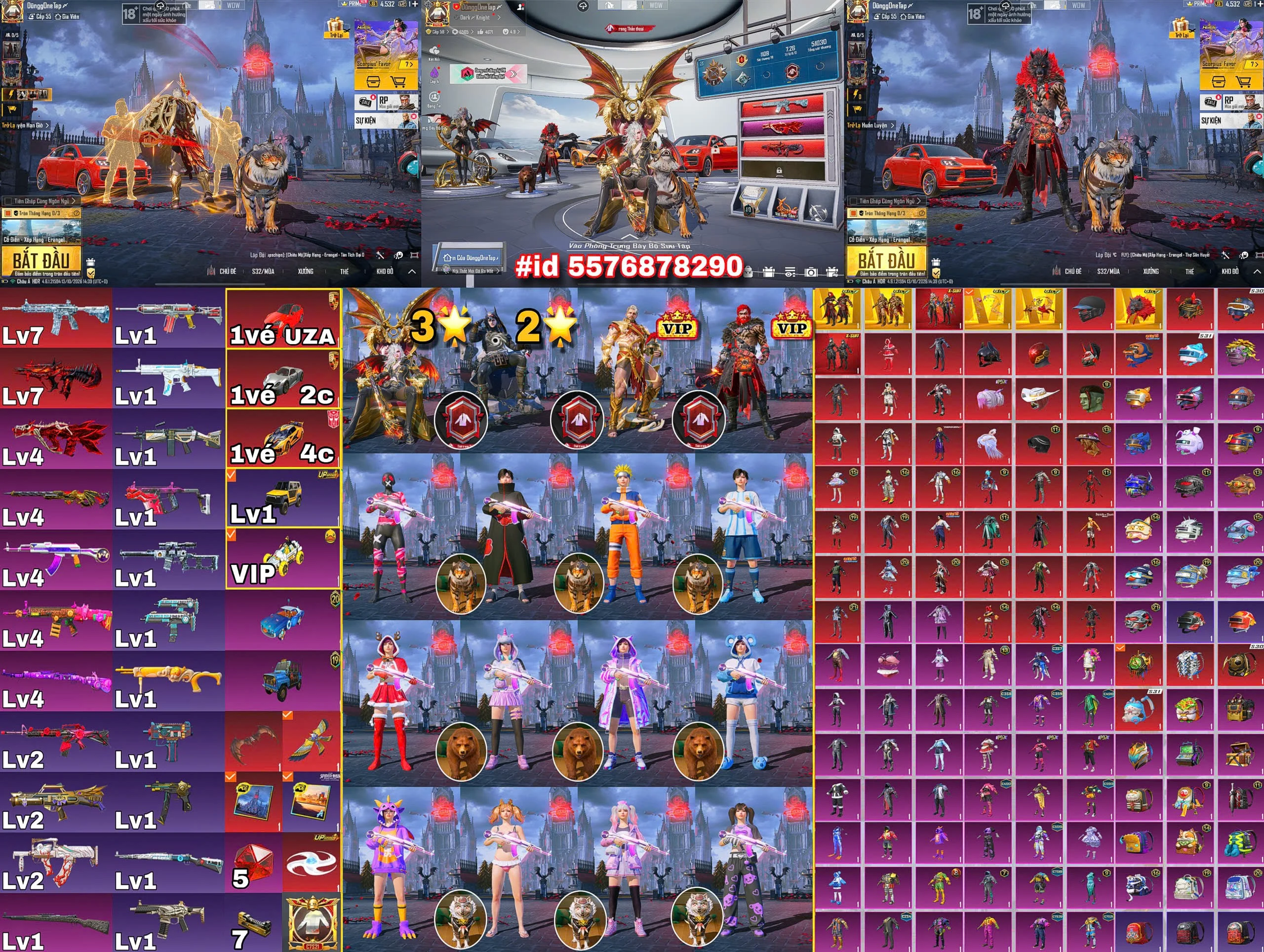 Acc PUBG Mobile mã 68157 - ảnh chính