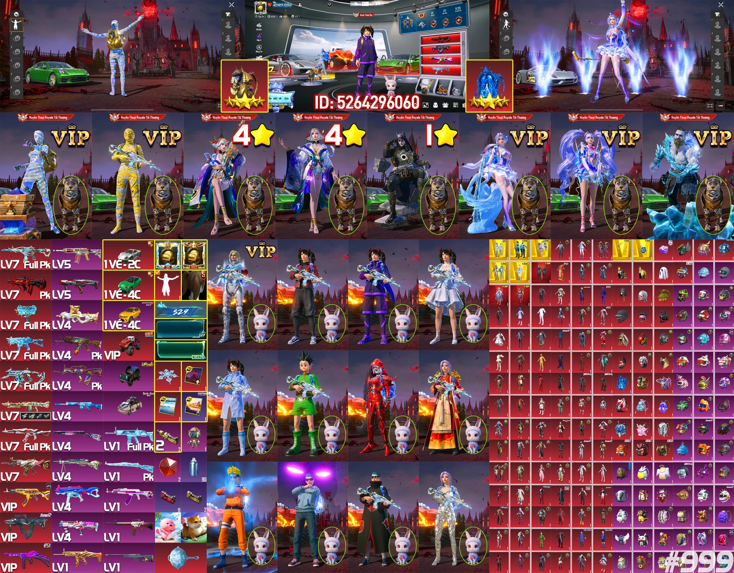 Acc PUBG Mobile mã 60436 - Trường Trần Shop