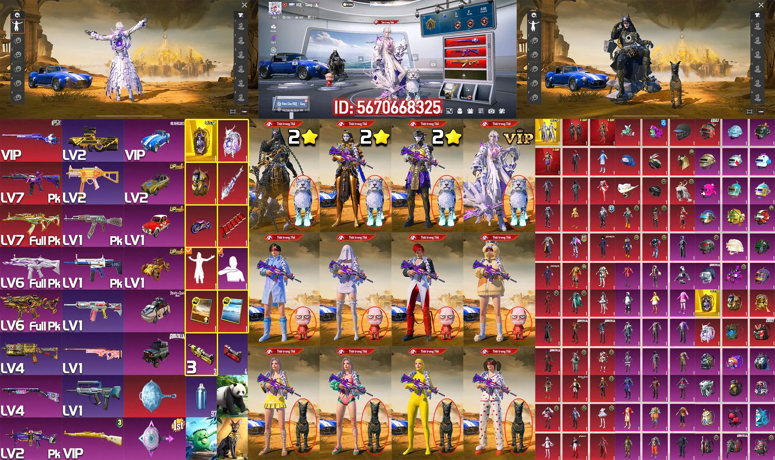 Acc PUBG Mobile mã 63051 - ảnh chính