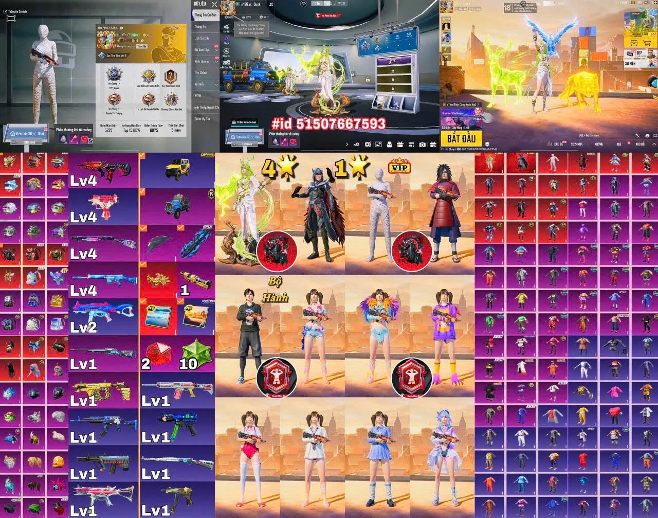 Acc PUBG Mobile mã 60870 - ảnh chính