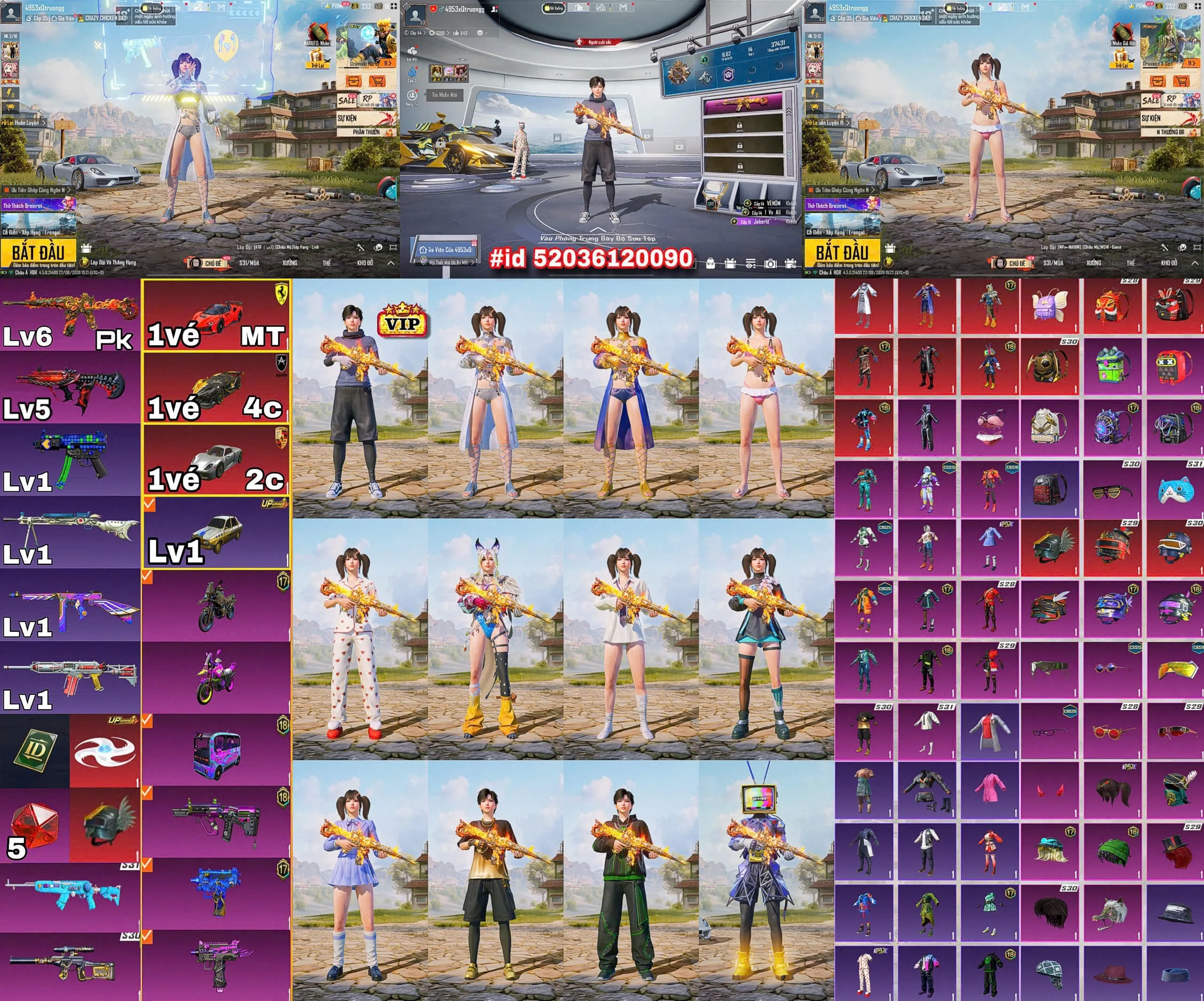 Acc PUBG Mobile mã 66777 - ảnh chính