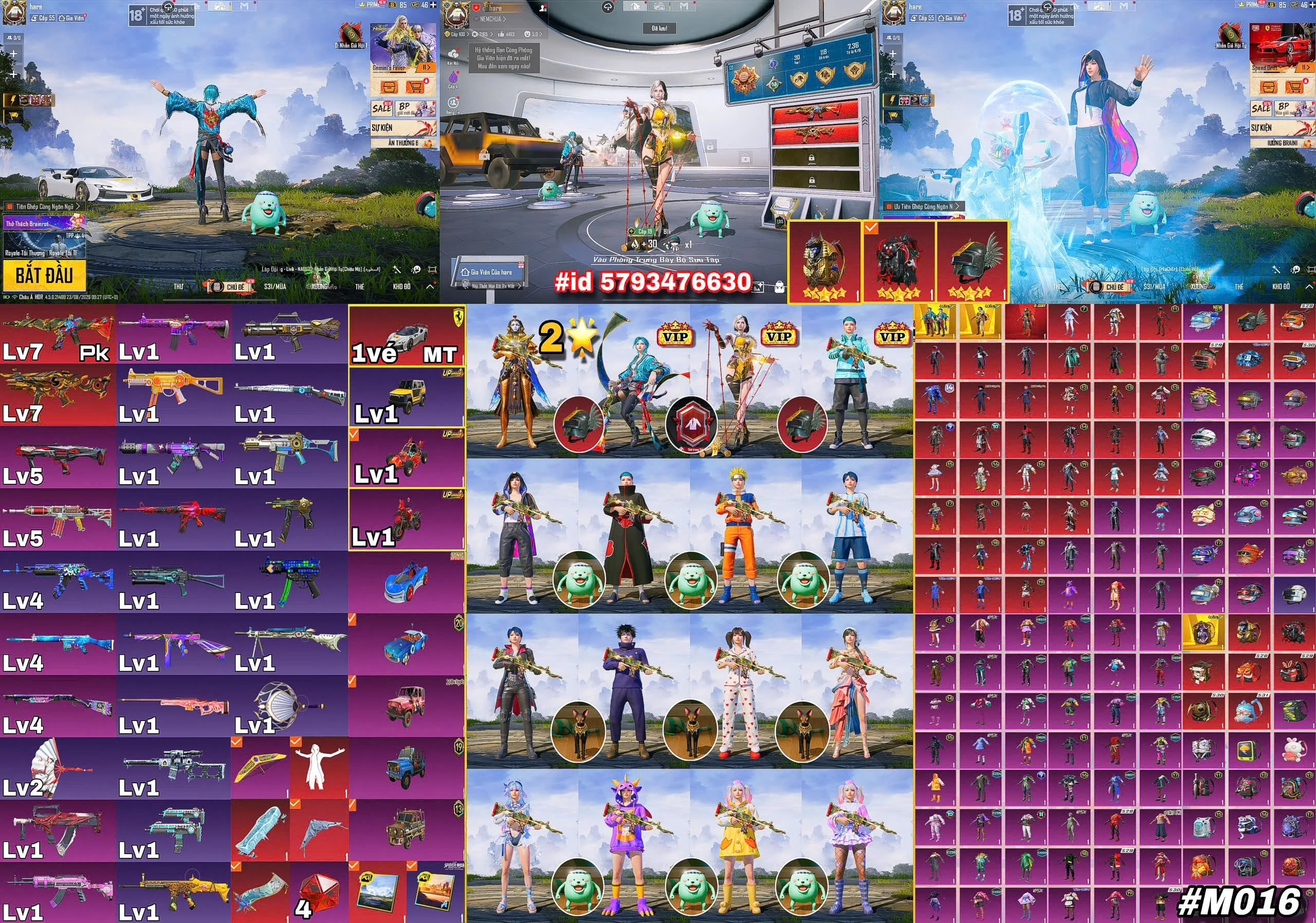 Acc PUBG Mobile mã 68382 - ảnh chính