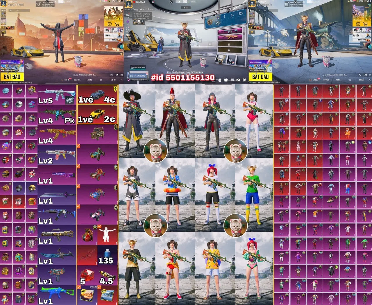 Acc PUBG Mobile mã 68351 - ảnh chính